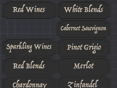 Wine labels
