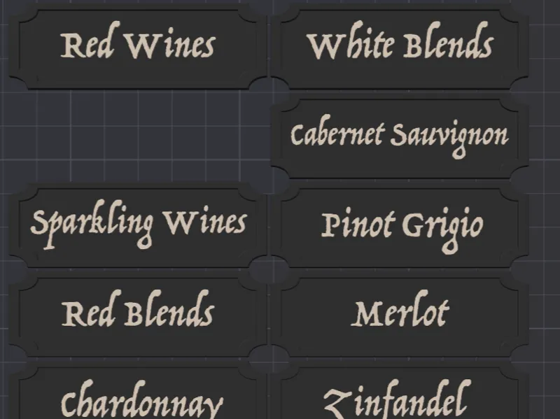 Wine labels