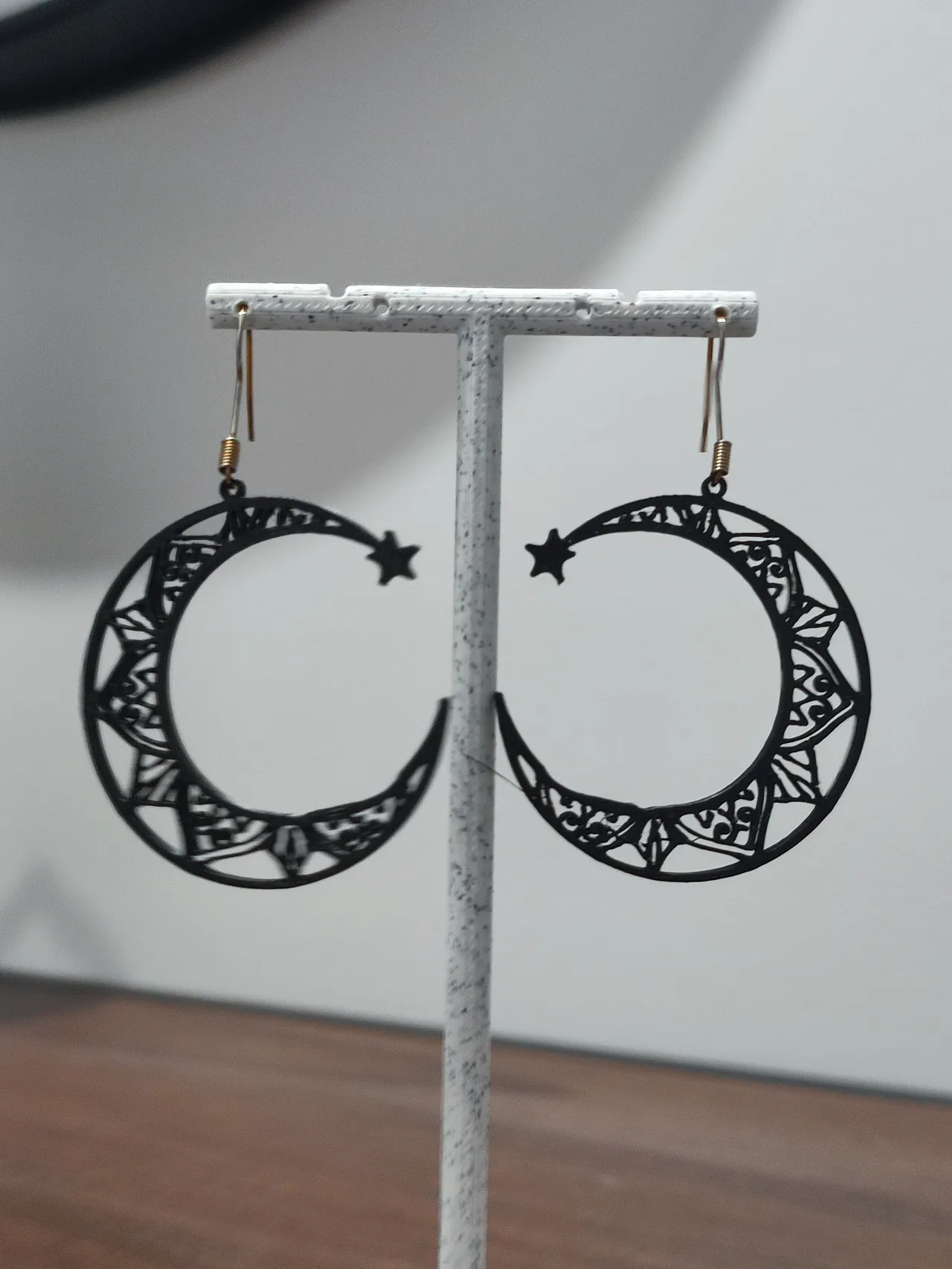 Aretes Luna Mandala "Starlight" view 3