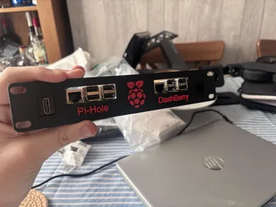Raspberry Pi 1U 10" Rack Mount