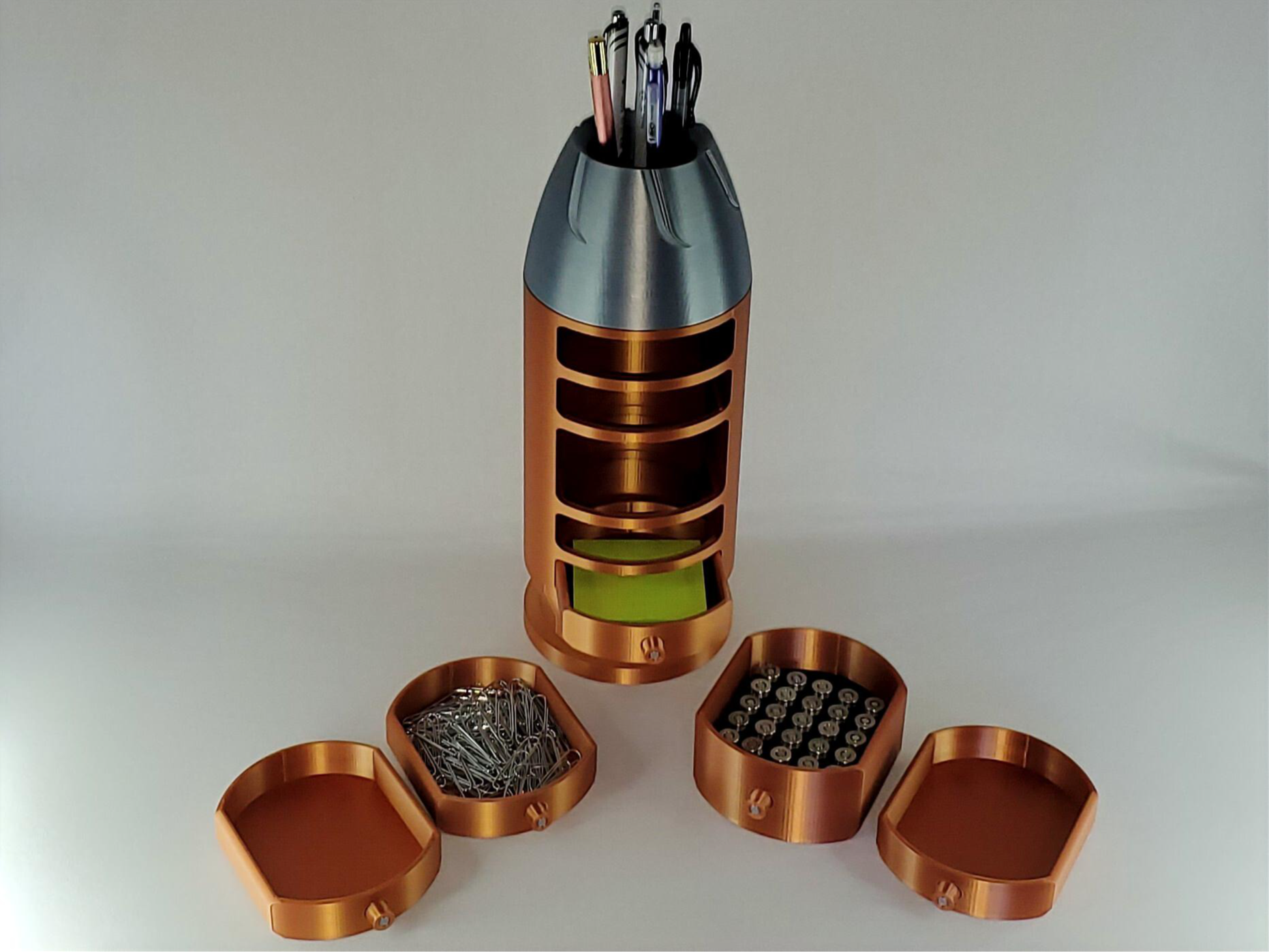 .45 Cal Replica Desk Organizer