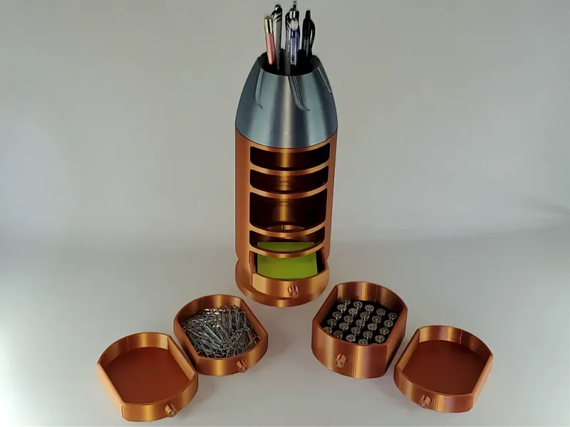 .45 Cal Replica Desk Organizer