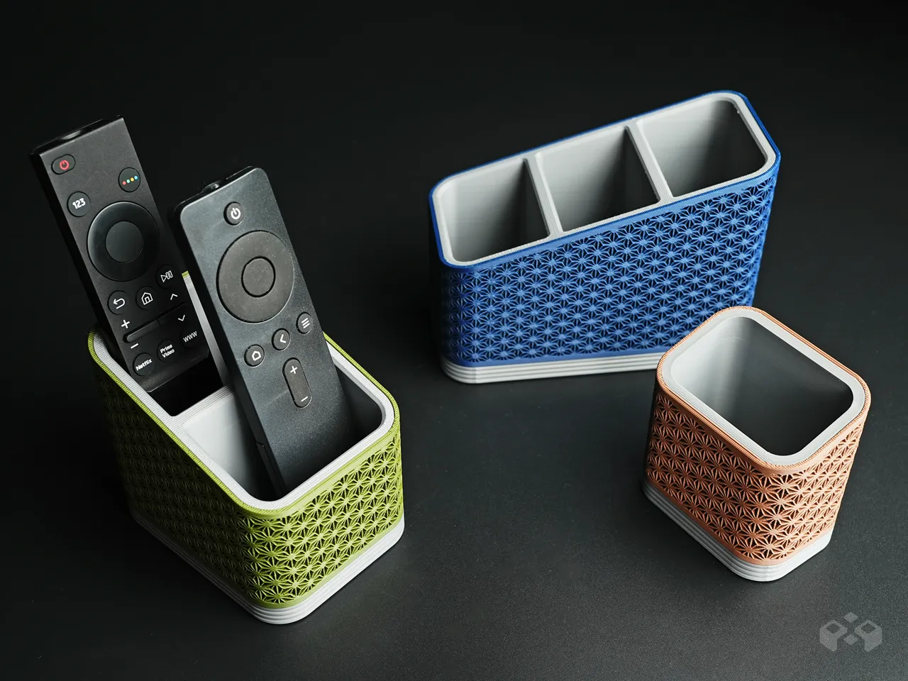 Asanoha Remote Control Holder view 3