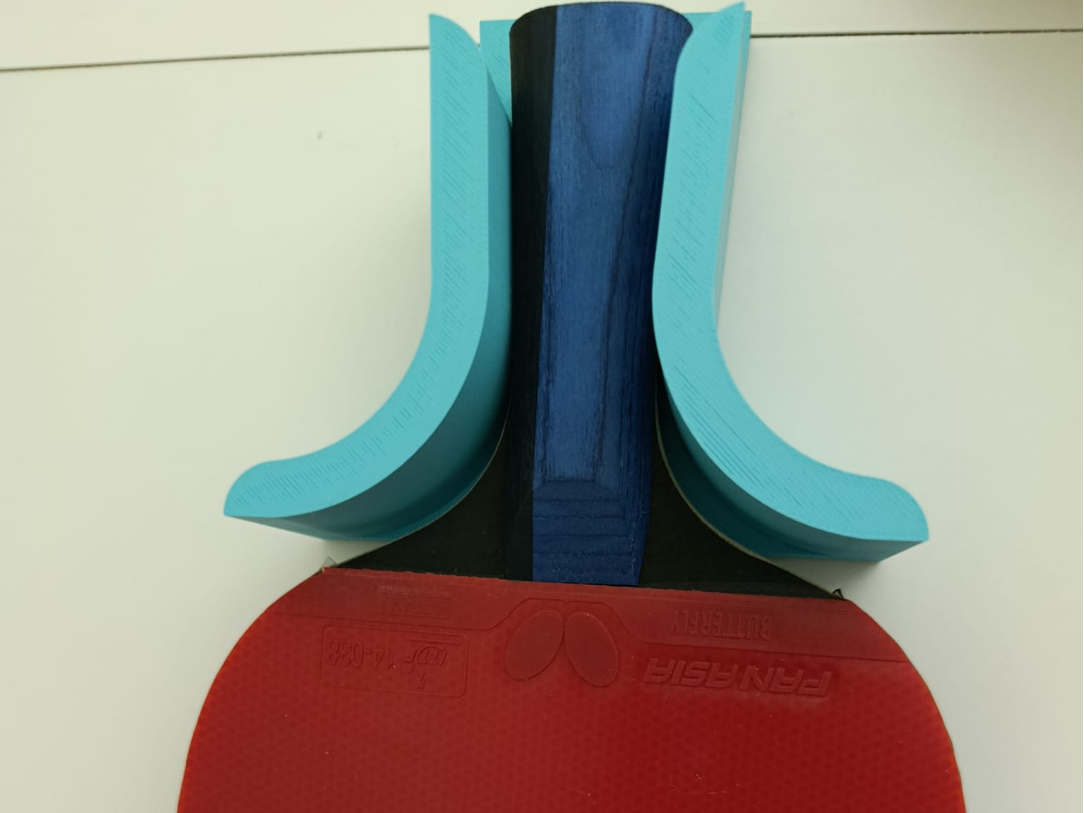 Wall Mount Table Tennis / Ping Pong Paddle Holder