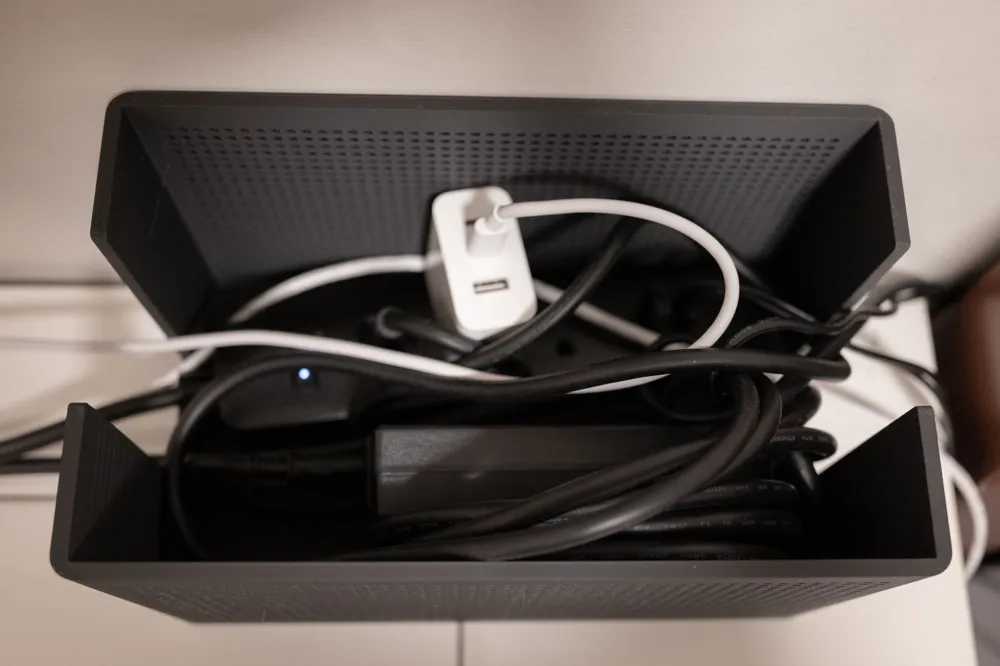 Cable Organizer Box - Multiple Patterns - MakerWorld 3D Model | 3Drop