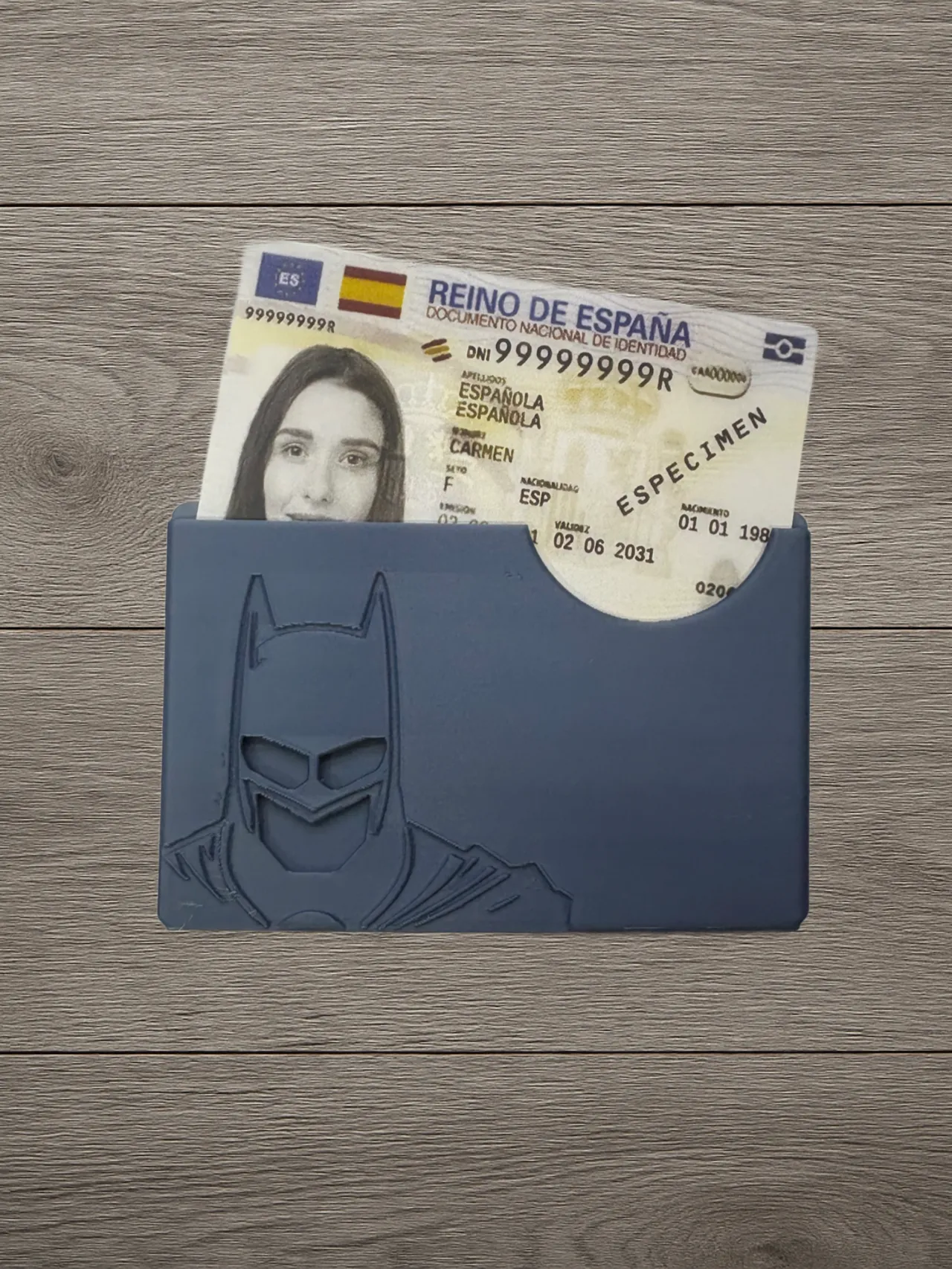 Cartera, billetera Batman – Porta DNI y Tarjeta view 2