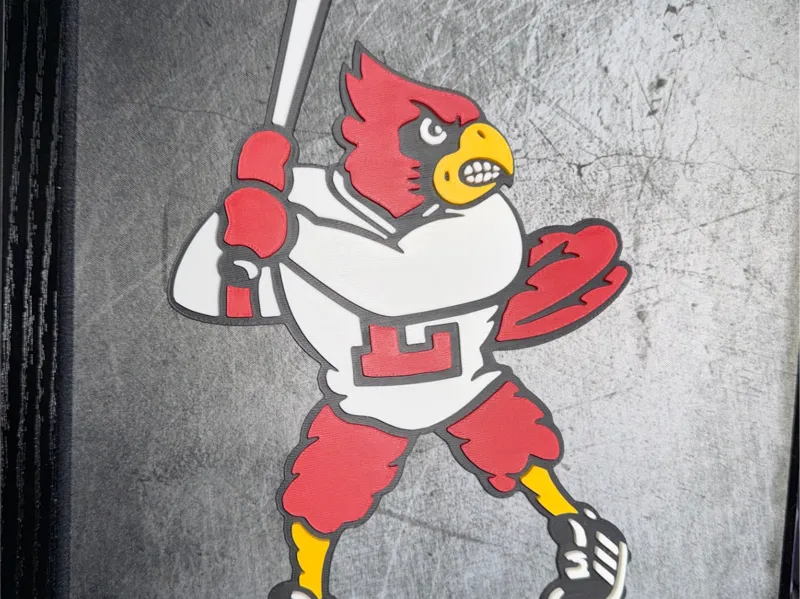 Louisville Cardinals Baseball Logo