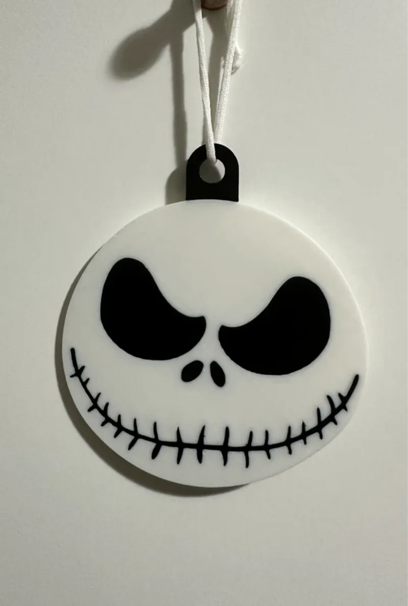 Jack skellington Christmas tree decor bauble