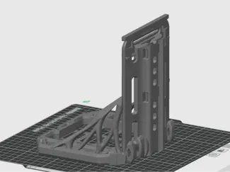 Molle compatible Bikepacking Front Cargo Rack