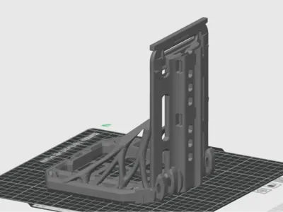 Molle compatible Bikepacking Front Cargo Rack