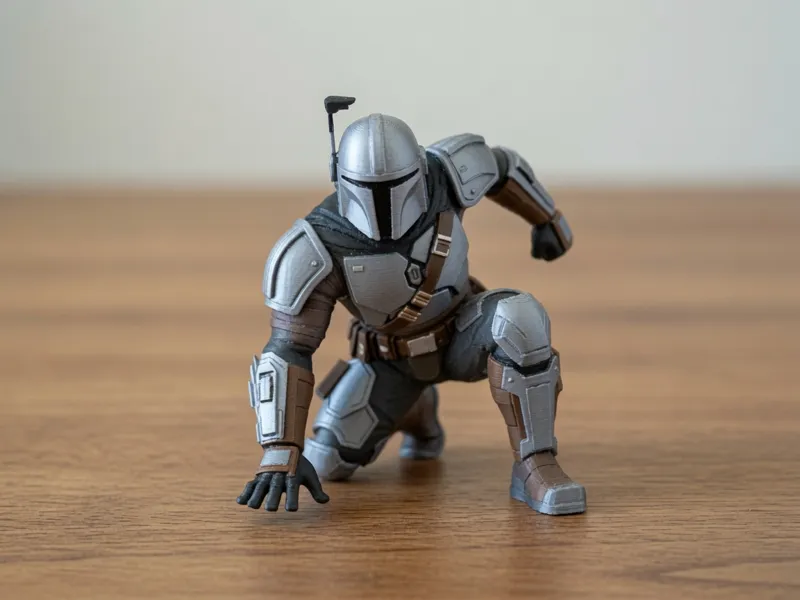 Mandalorian Superhero Landing Figure | Star Wars