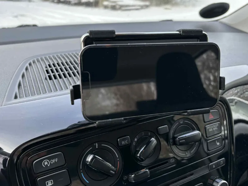 VW Up! phone holder