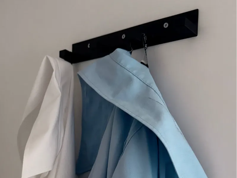 Simplistic Coat Rack with 4 hooks