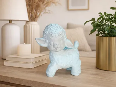 Rubber Lamb vintage