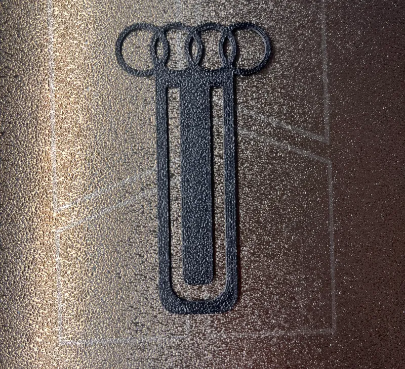 Lesezeichen Logo Audi
