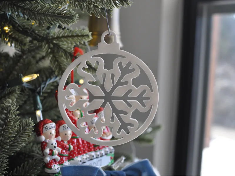 Snowflake in a ball