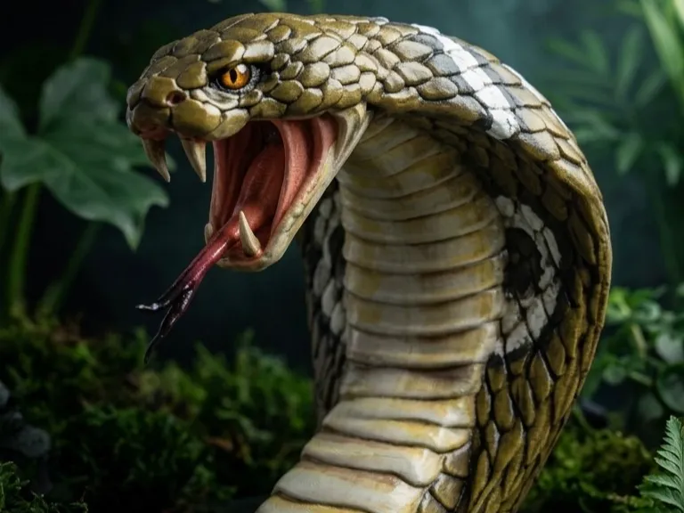Buste de cobra roi des serpents !