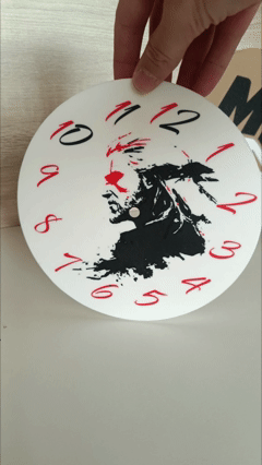 White Wolf – Monster Hunter Wall Clock