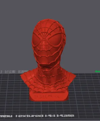spiderman bust