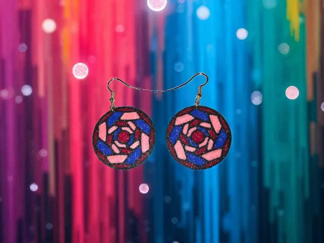 Rain of colors earrings