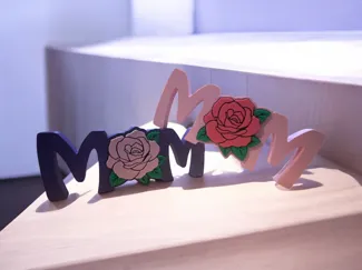 Mom Rose Desk Decor