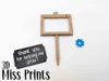 Sign Post & Premade text "Thank you for helping me Grow"