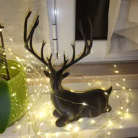 Cerf de Noël assis — photo 4