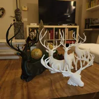 Cerf de Noël assis — photo 6