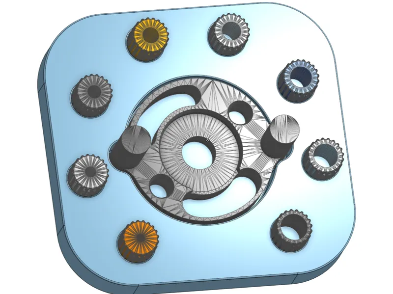 Self Centering Drill Guide Storage