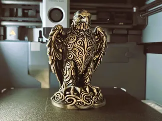 Eagle decorative sculpture