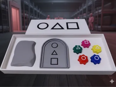 Squid Game – Korean Shuttlecock (Gonggi) and Flying Stones (Biseokchigi)