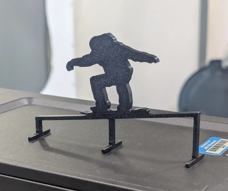50-50 Grind Snowboarder