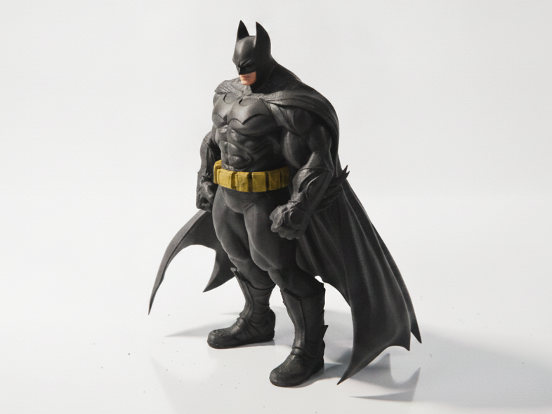 Buff Batman Figurine Superhero Collectible