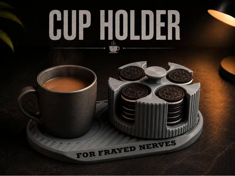 CUP HOLDER  - OREO CONTAINER