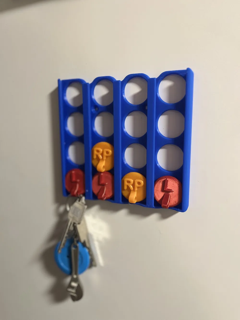 CONNECT FOUR Key Hanger by RP_Print MakerWorld: Download Free 3D Models