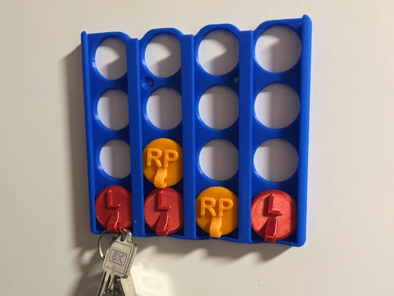CONNECT FOUR Key Hanger