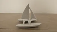 Sculpture de catamaran — photo 3