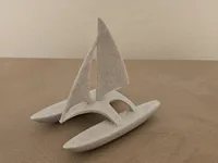 Sculpture de catamaran — photo 1