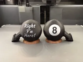 8-Ball Marker Right F'n Here!