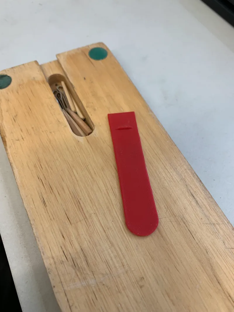 Cribbage Peg Cover
