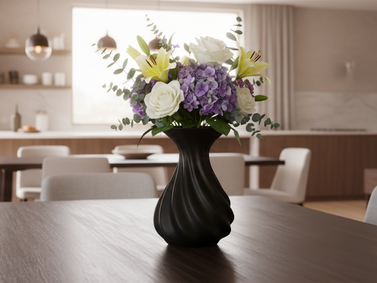 Twisted Swirl Vase