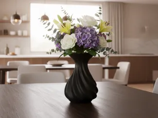 Twisted Swirl Vase