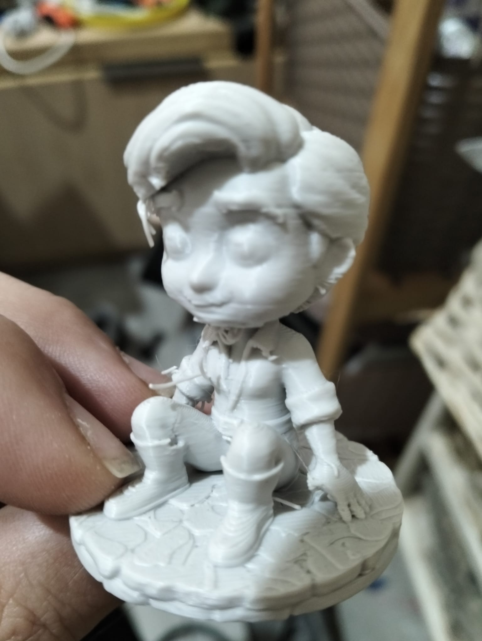 Miniatura 4 do modelo 3D SENTADITOS DISNEY LA SIRENITA