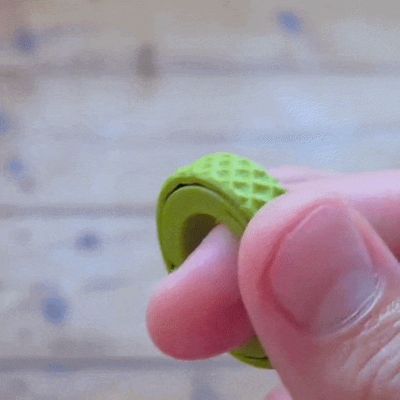 Fidget Ring with ball bearing