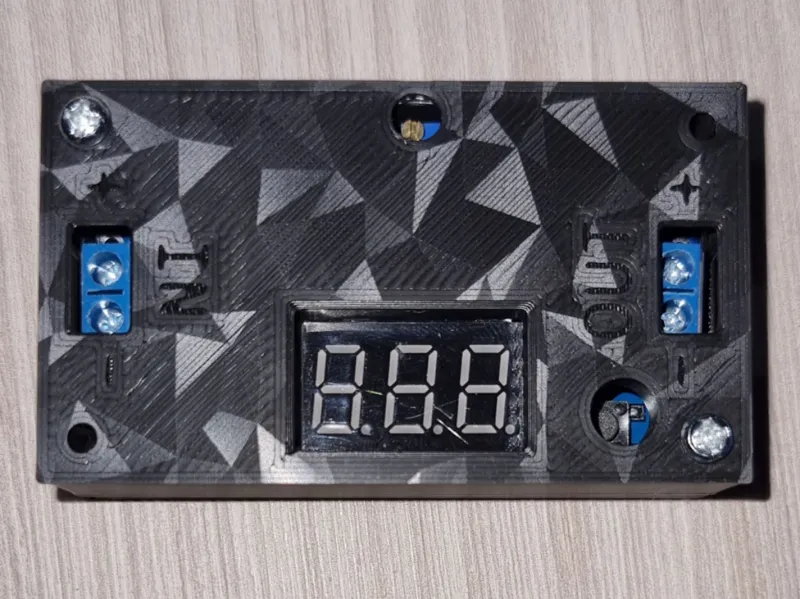 LM2596 DC-DC Step Down with Display – Custom Case