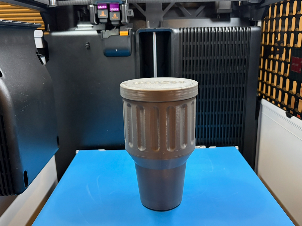 Trash Can for your Car's Cup Holder - Flipper Lid