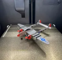 Maquette à assembler - avion Lockheed P-38 Lightning — photo 1