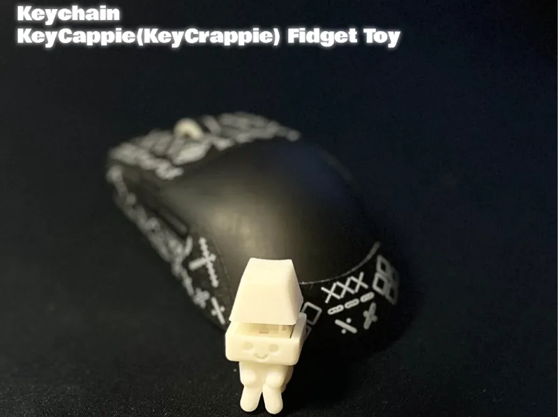 KeyCrappie|DIY KeyCappie fidget toy keychain