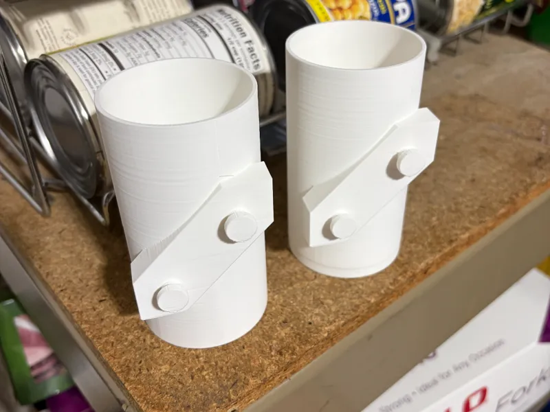 ZIP TIE & general storage for teardrop hole mount