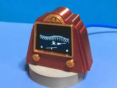 Retro game console housing Arduino UIAPduino